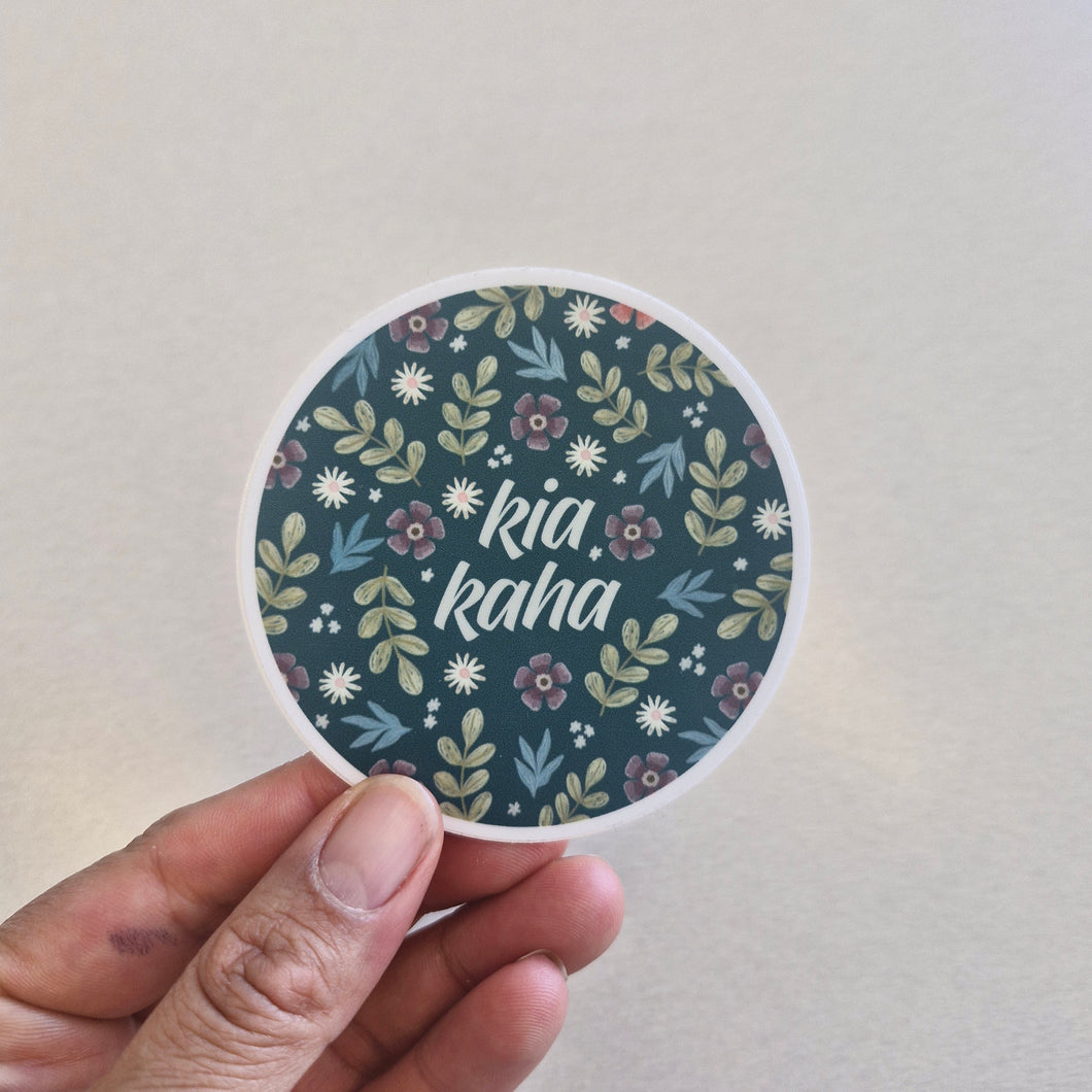 Kia kaha • Circle stickers