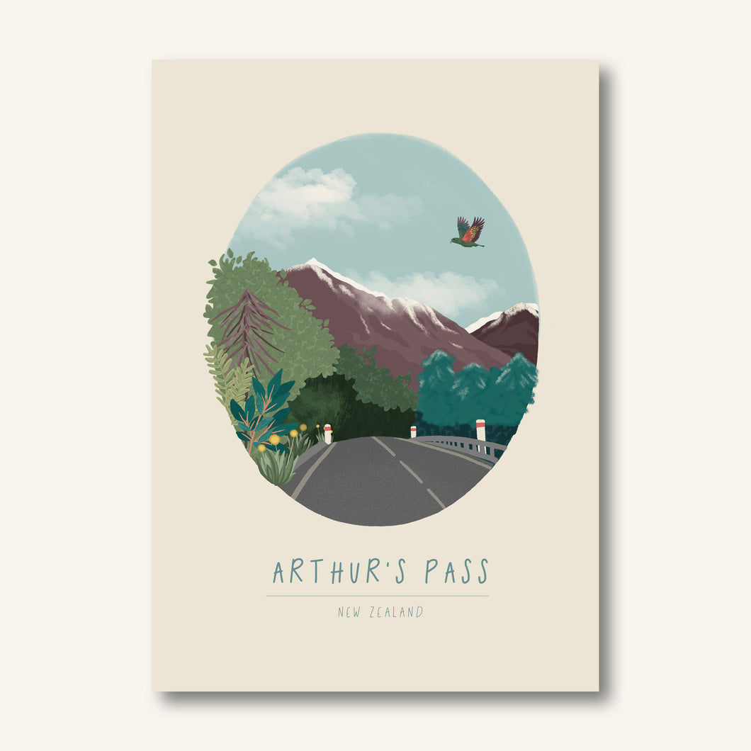 Arthur's Pass  |  PRINT