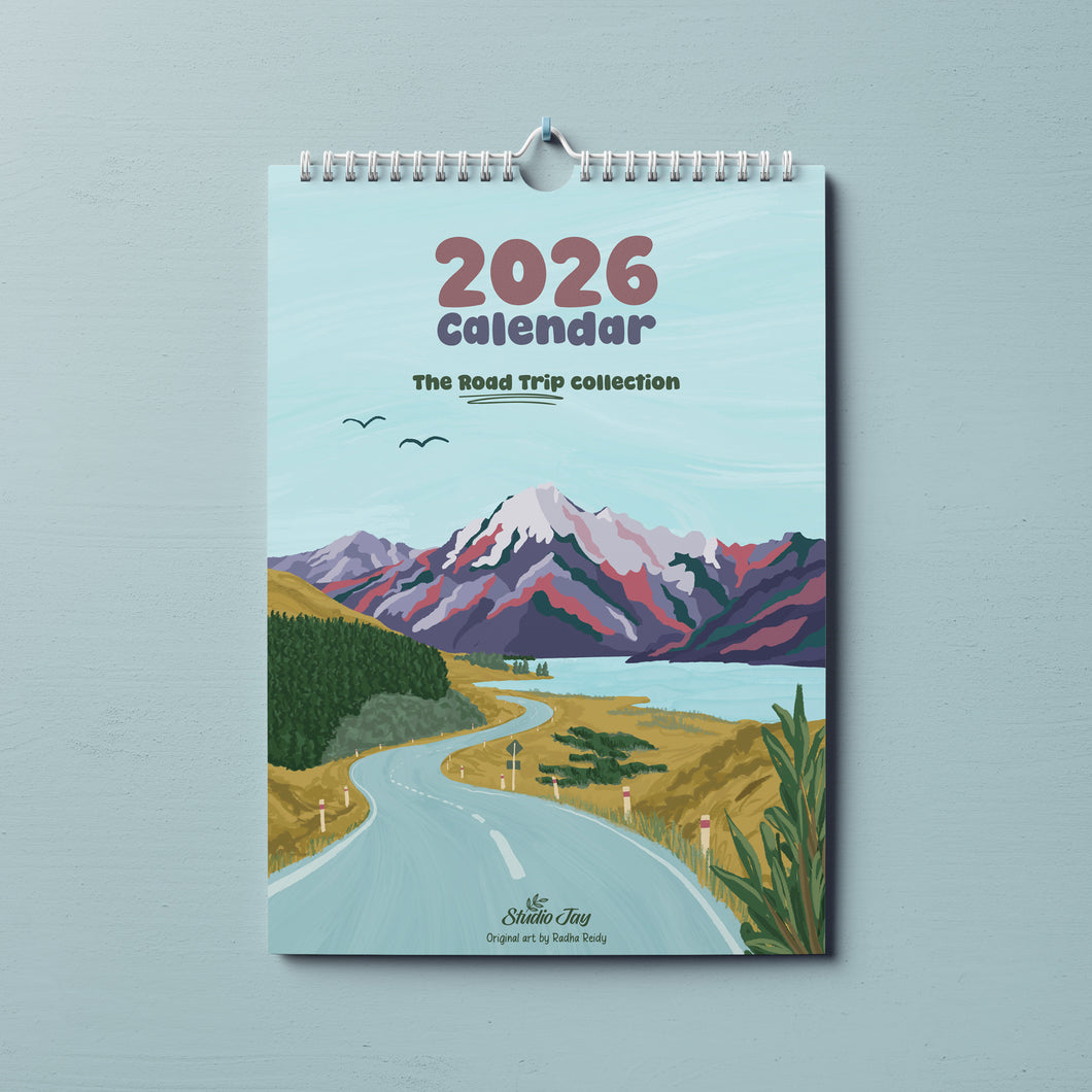 2026 Calendar - The Road Trip Collection