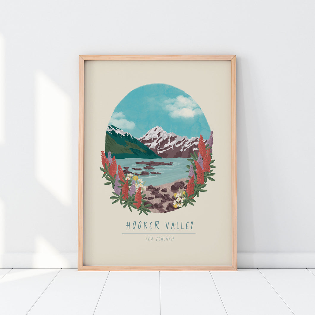 Hooker Valley  |  PRINT
