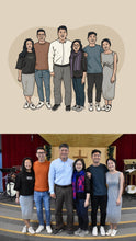 Load image into Gallery viewer, Custom portrait
