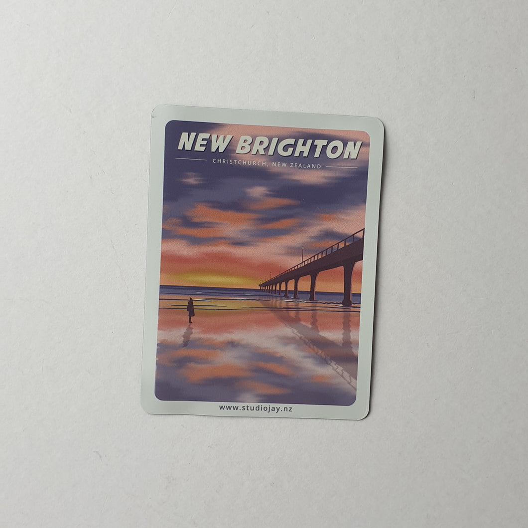 New Brighton | Fridge magnet