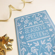 Load image into Gallery viewer, Season&#39;s Greetings • Leaf greeting card
